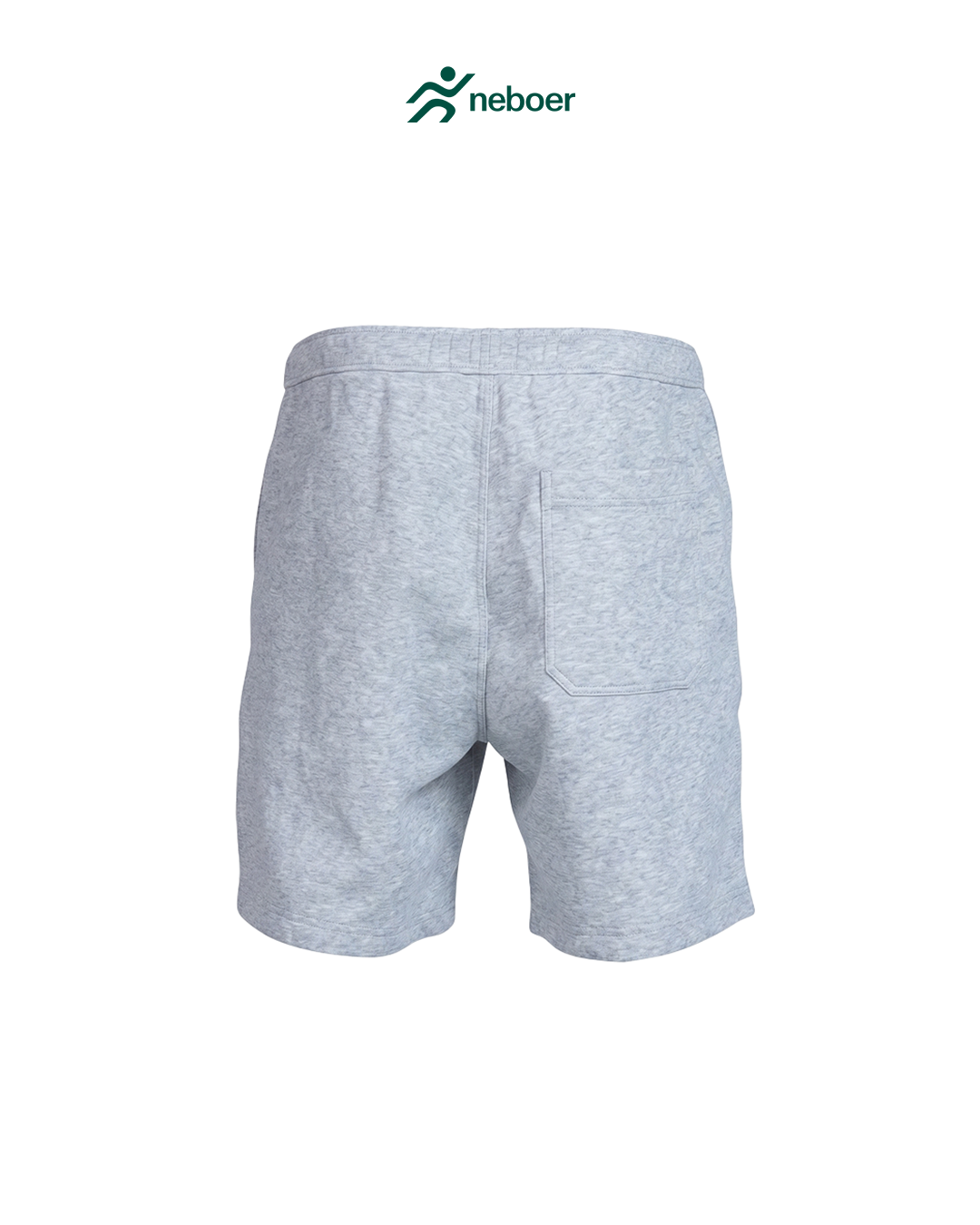 Premium 100% Cotton Grey Shorts for Men | Comfortable Casual Summer Shorts - View 3
