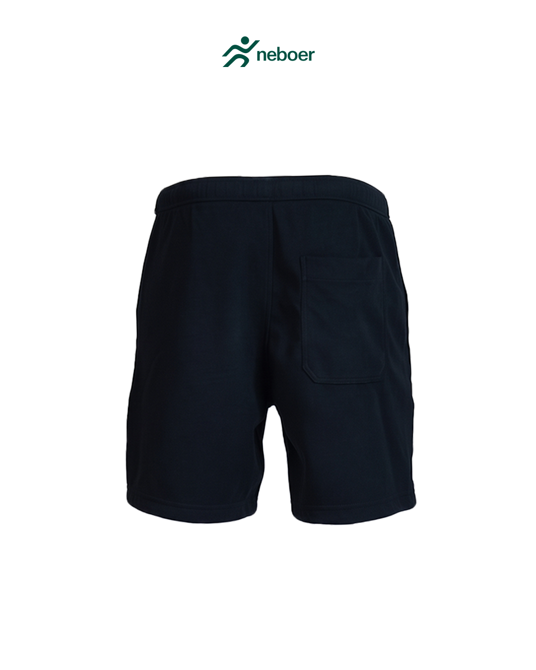 Premium 100% Cotton Black Shorts for Men | Comfortable Casual Summer Shorts - View 3