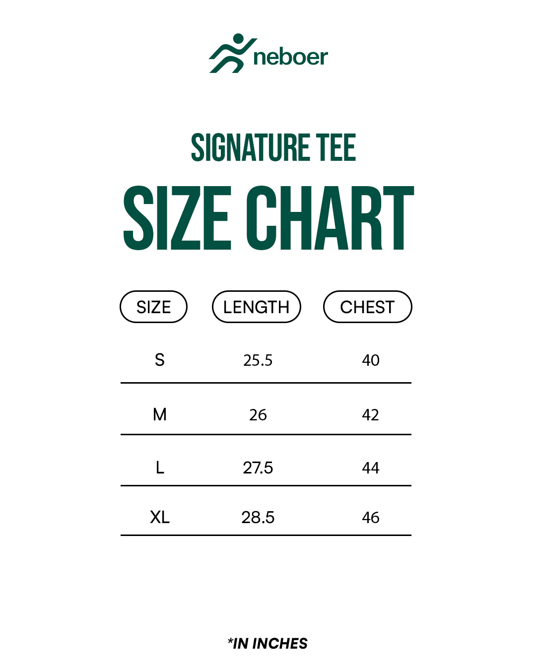 Neboer Signature Black T-Shirt for Men | Premium 100% Cotton Essential Tee - View 3